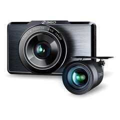Видеорегистратор 360 G500H 2K фронтальная камера + камера заднего вида 1440p, GPS цена и информация | Видеорегистраторы | hansapost.ee