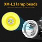 LED pealamp BORUiT YHX-1030, SOS-vilega цена и информация | Taskulambid, pealambid ja prožektorid | hansapost.ee