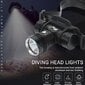 LED pealamp BORUiT YHX-1362, sukeldumiseks kuni 60 m vee all цена и информация | Taskulambid, pealambid ja prožektorid | hansapost.ee