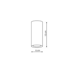 Laelamp Light Prestige Manacor 13 cm, valge hind ja info | Laelambid | hansapost.ee