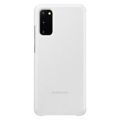 Samsung Clear View Cover EF-ZG980CW для S20 белый цена и информация | Чехлы для телефонов | hansapost.ee