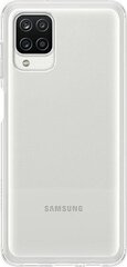 Samsung EF-QA125TTEGEU A12 Clear Cover, läbipaistev hind ja info | Telefonide kaitsekaaned ja -ümbrised | hansapost.ee