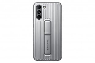 Telefoniümbris Samsung Protective Standing cover telefonile Samsung Galaxy S21, light gray hind ja info | Telefonide kaitsekaaned ja -ümbrised | hansapost.ee