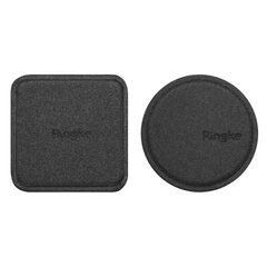 Магнитные пластины для телефона Ringke 2X, покрытые кожзаменителем, липкая поверхность, черный (Acpu0001) цена и информация | Ringke Мобильные телефоны, Фото и Видео | hansapost.ee