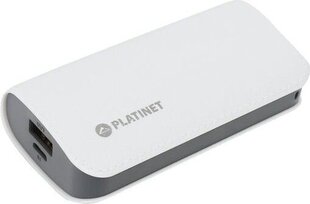 Akupank Platinet 5200mAh, valge hind ja info | Platinet Mobiiltelefonid, fotokaamerad, nutiseadmed | hansapost.ee