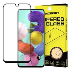 Wozinsky  защитное стекло с рамкой, совместимый с Samsung Galaxy A71 / Galaxy Note 10 Lite, черный цена и информация | Защитные пленки для телефонов | hansapost.ee