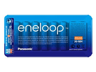 Laetavad patareid Panasonic eneloop AA 1900 8SP цена и информация | Батарейки | hansapost.ee