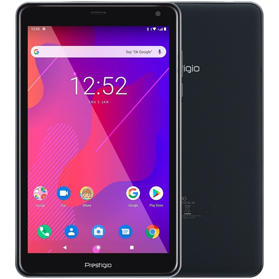 8" Tahvelarvuti Prestigio Q Pro 16GB 4G, hall hind ja info | Tahvelarvutid | hansapost.ee