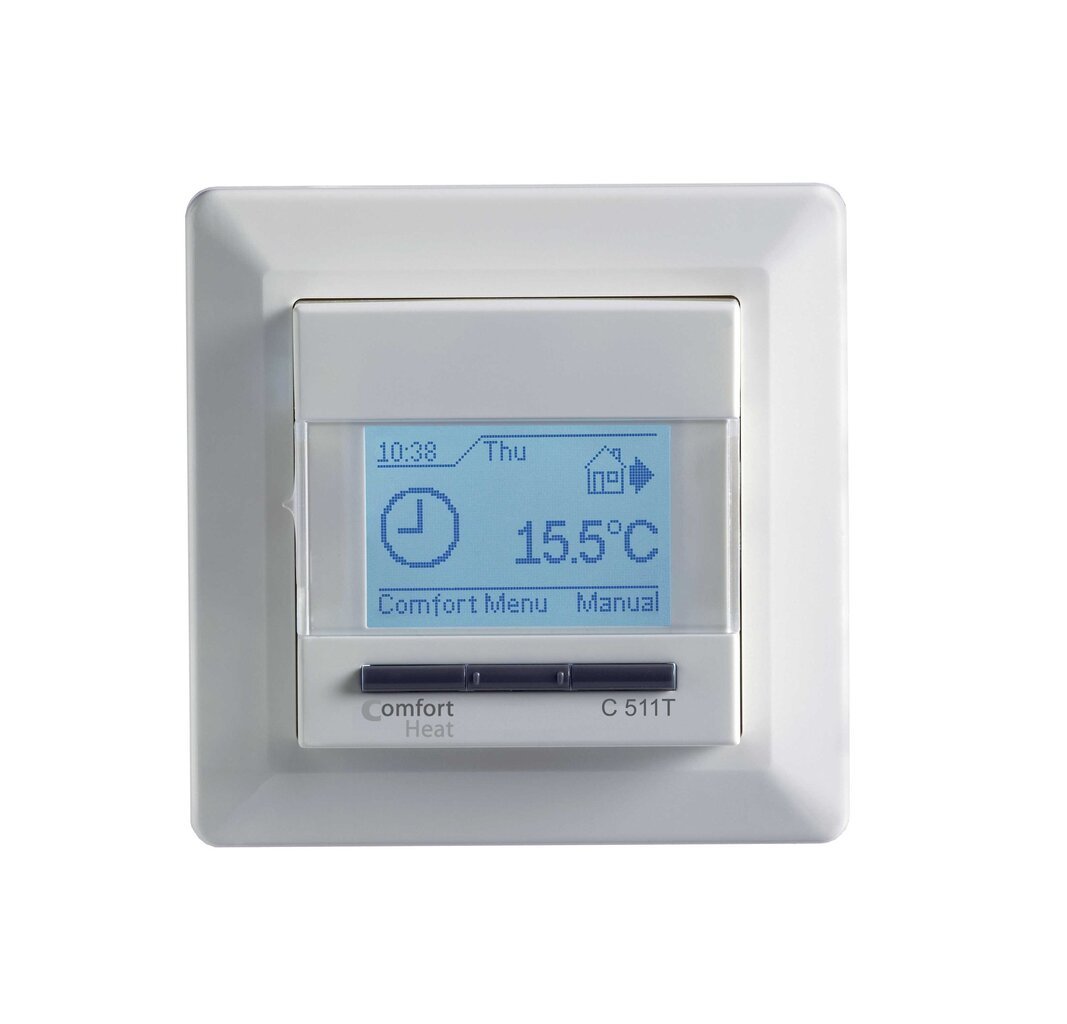 Comfort Heat C511T programmeeritav termostaat taimeriga hind ja info | Põrandaküte | hansapost.ee