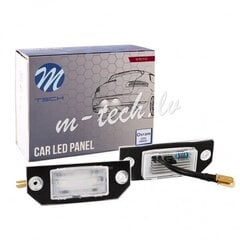 LED numbrivalgustuse komplekt M-Tech, Ford, 2 tk hind ja info | Autopirnid | hansapost.ee