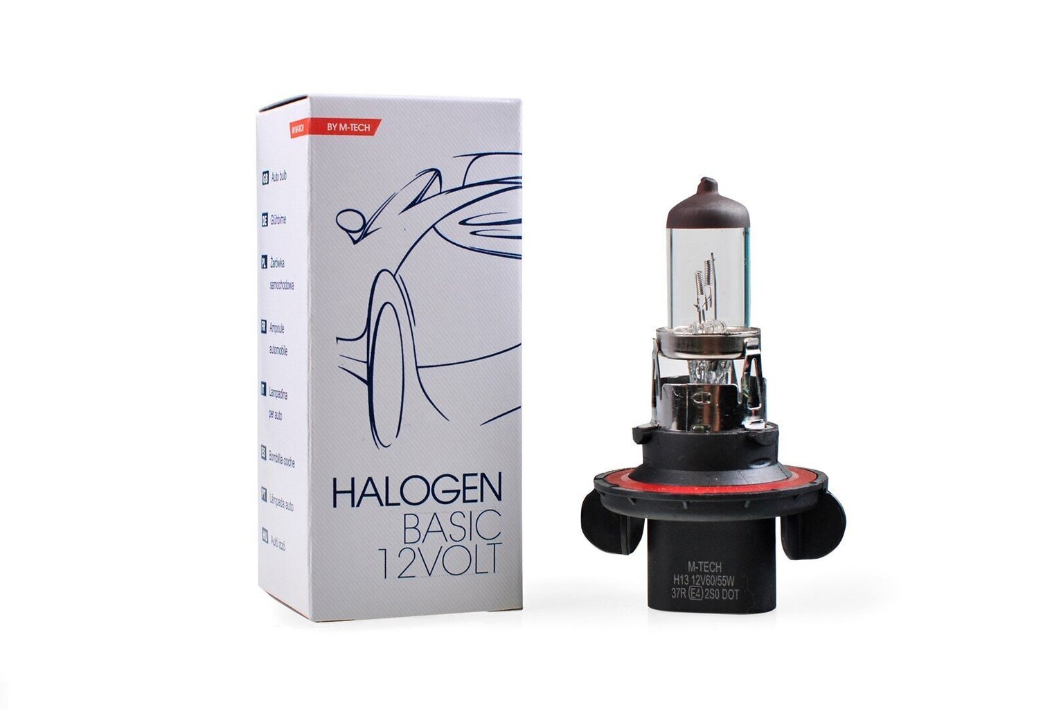 Halogeenpirn M-Tech Basic H13 12V hind ja info | Autopirnid | hansapost.ee