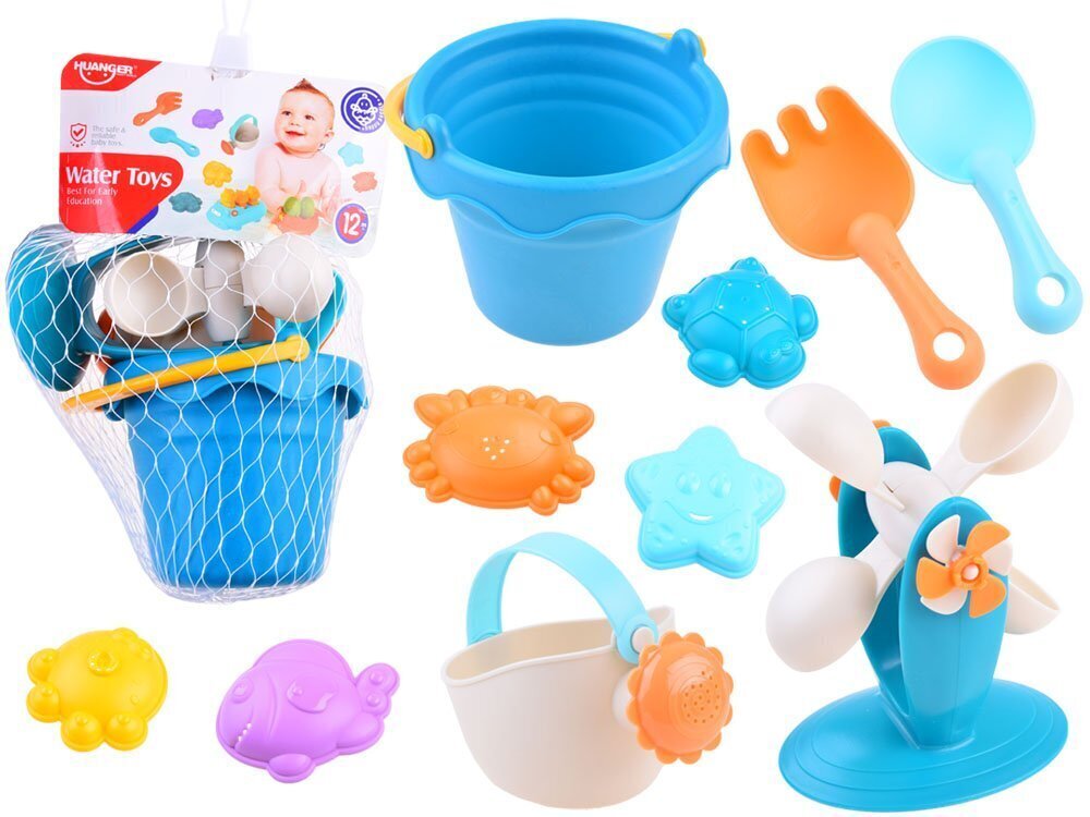 Vee ja liiva mänguasjade komplekt koos veskiga hind ja info | Ranna- ja õuemänguasjad | hansapost.ee