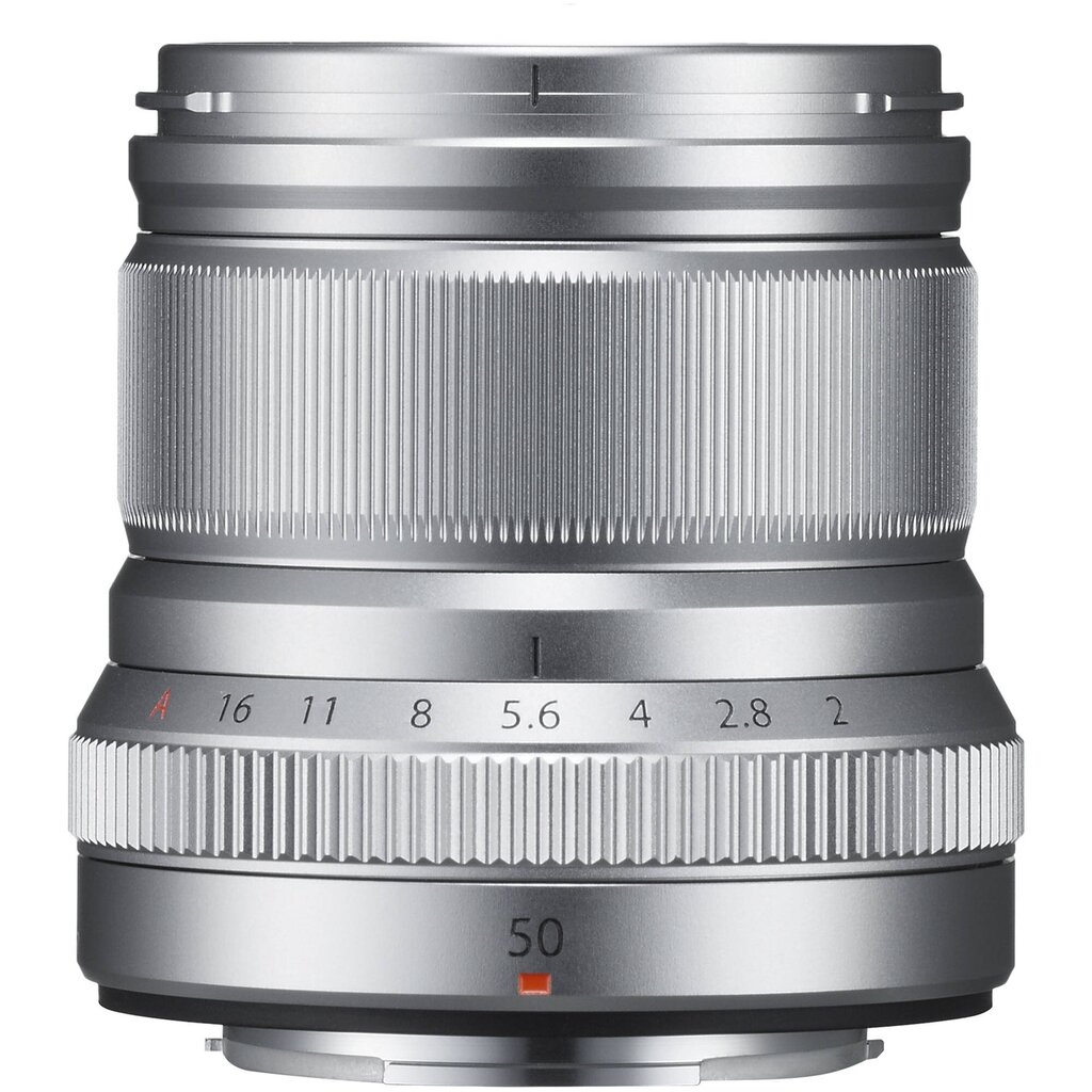 Fujinon XF 50mm f/2 R WR lens, silver цена и информация | Fotoaparaatide filtrid | hansapost.ee