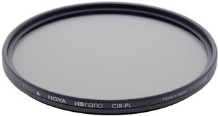 Hoya filter ringpolarisatsioon HD Nano 62mm hind ja info | Fotoaparaatide filtrid | hansapost.ee