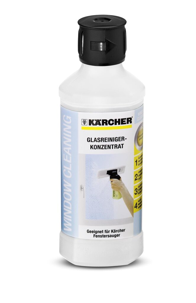 Kärcher Klaasipuhastusvahendi kontsentraat RM 500 0,5l цена и информация | Puhastusvahendid | hansapost.ee
