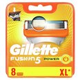 Gillette Fusion Power запасное лезвие для мужчин 8 шт