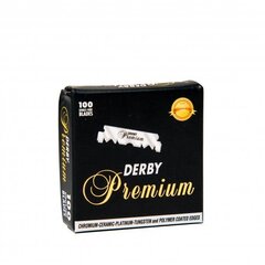 Односторонние лезвия Derby Premium, 100 шт цена и информация | Средства для бритья и косметика | hansapost.ee