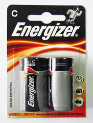 Energizer LR14-2BB Alkaline Power C (LR14), 2tk price and information | Batteries | hansapost.ee