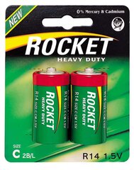 Rocket Heavy Duty C patareid, 2 tk hind ja info | Patareid | hansapost.ee