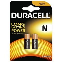 Patareid Duracell MN9100 / N / N2 1,5 V, 2 tk (EU blister) hind ja info | Duracell Elektriseadmed | hansapost.ee