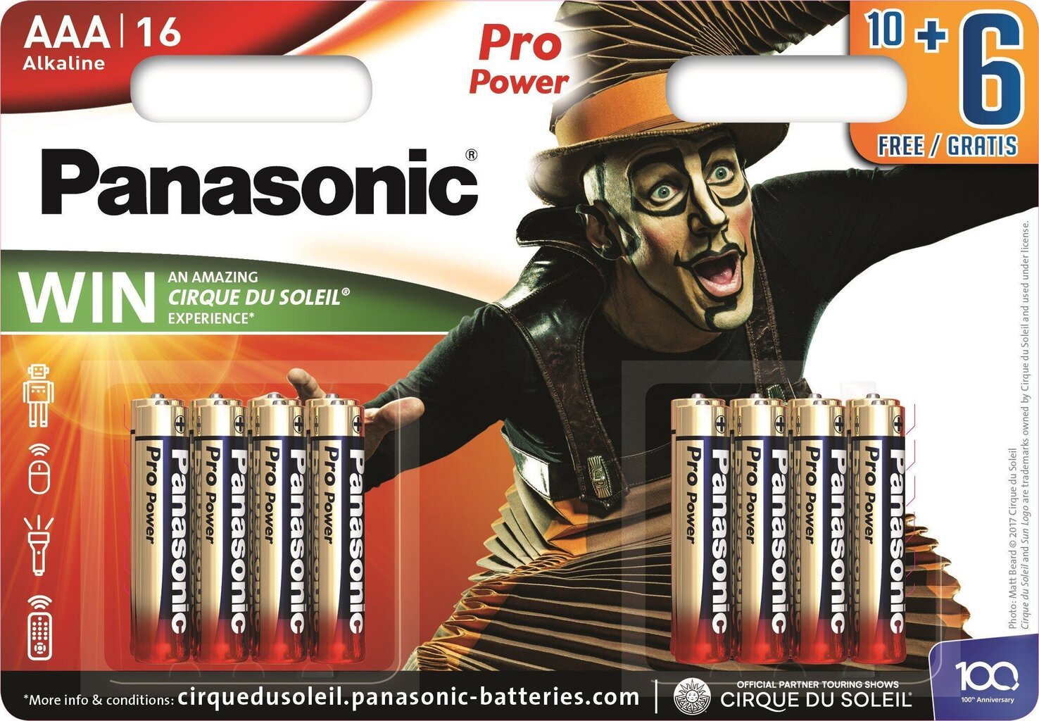 Panasonic patareid LR03PPG/16B (10 + 6tk) hind ja info | Patareid | hansapost.ee
