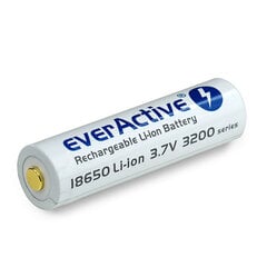 everActive USB laetav aku koos PCM-ga 18650 3200mAh hind ja info | Patareid | hansapost.ee