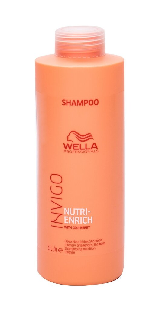 Toitev šampoon Wella Professionals Invigo Nutri Enrich Deep Nourishing Shampoo, 1000 ml цена и информация | Šampoonid | hansapost.ee