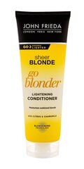 Juuksepalsam John Frieda Sheer Blonde Go Blonder 250 ml цена и информация | Бальзамы | hansapost.ee