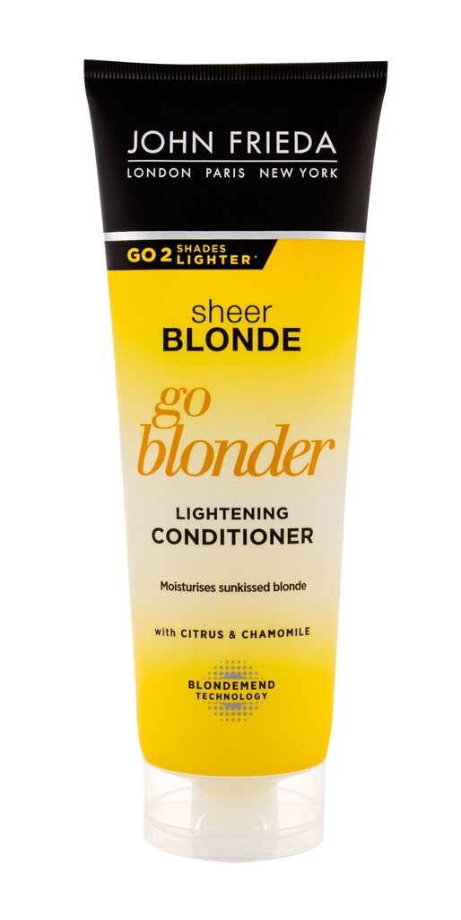 Juuksepalsam John Frieda Sheer Blonde Go Blonder 250 ml hind ja info | Palsamid | hansapost.ee