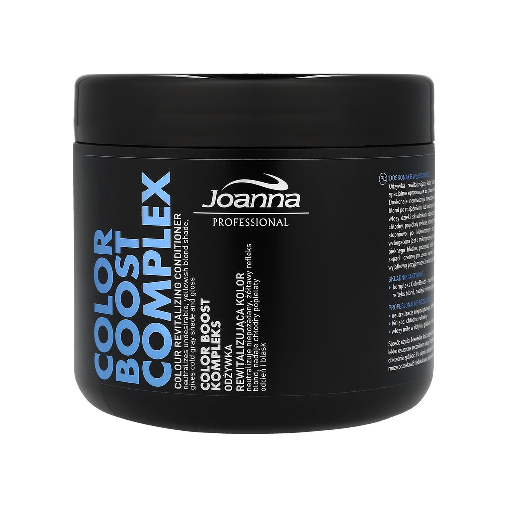 Värskendav juuksepalsam heledatele juustele Joanna Professional Color Revitalizing Boost 500 g цена и информация | Palsamid | hansapost.ee