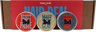 Soengukomplekt meestele Men Rock Hair Deal, 3x30 ml hind ja info | Juuste viimistlusvahendid | hansapost.ee