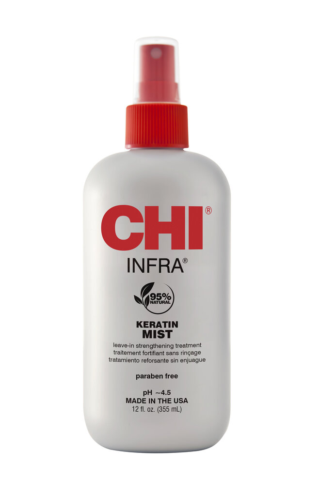 Kaitsev ja niisutav sprey CHI Keratin Mist 355 ml hind ja info | Juuksemaskid, õlid ja seerumid | hansapost.ee