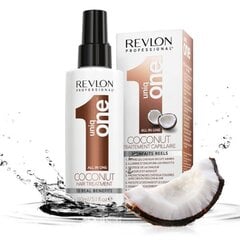 Juustesse jäetav juuksemask Revlon Uniq All In One Coconut 150 ml price and information | Juuksemaskid, õlid ja seerumid | hansapost.ee