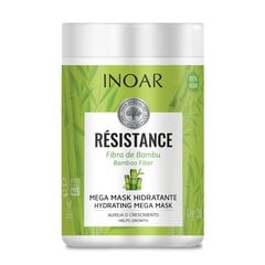 Tugevdav ja sära andev mask INOAR Resistance Fibra de Bambu Mask 1000 g hind ja info | INOAR Juuksehooldus | hansapost.ee