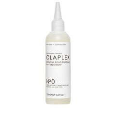 Juukseid taastav Olaplex: No.0 Intensive Bond Building 155 ml hind ja info | Juuksemaskid, õlid ja seerumid | hansapost.ee