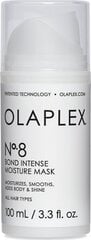 Niisutav juuksemask Olaplex Nr. 8, 100 ml hind ja info | Juuksemaskid, õlid ja seerumid | hansapost.ee