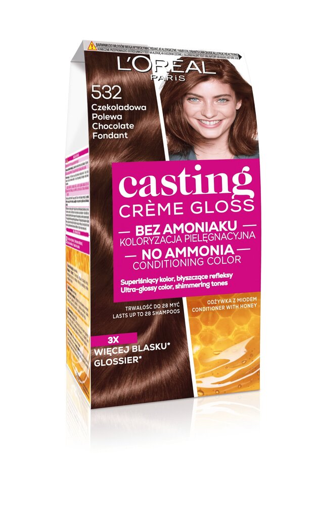 CASTING CRÈME GLOSS poolpüsivärv, 532 цена и информация | Juuksevärvid | hansapost.ee