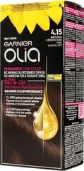 Краска для волос Garnier Olia 4.15 Iced Chocolate цена и информация | Краска для волос | hansapost.ee