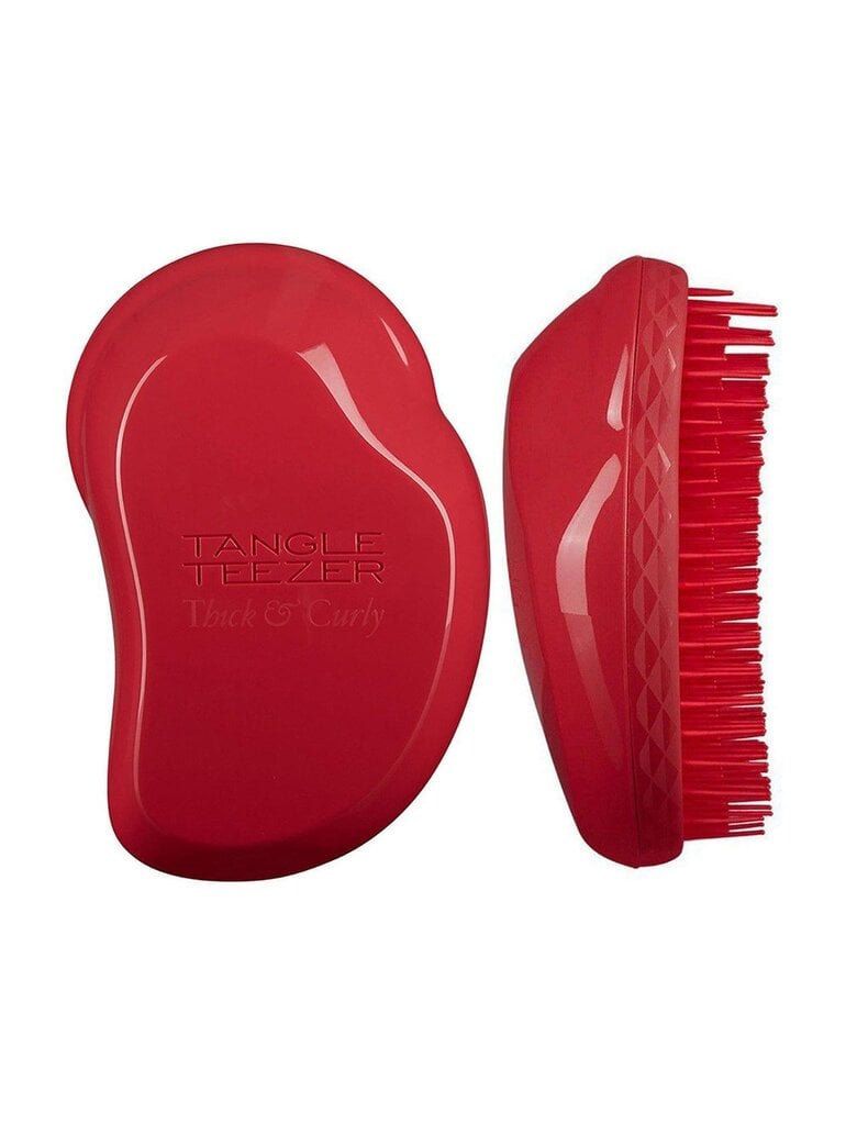 Juuksehari Tangle Teezer Original Thick & Curly Salsa Red 1 tk цена и информация | Kammid, juukseharjad ja juuksuri käärid | hansapost.ee