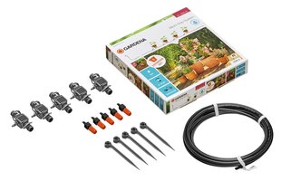 Laiendatud komplekt lillepottidele Gardena Micro-Drip-System M hind ja info | Niisutussüsteemid, kastmisvoolikud ja kastekannud | hansapost.ee