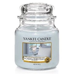 Ароматическая свеча Yankee Candle A Calm & Quiet Place 623 г цена и информация | Свечи, подсвечники | hansapost.ee