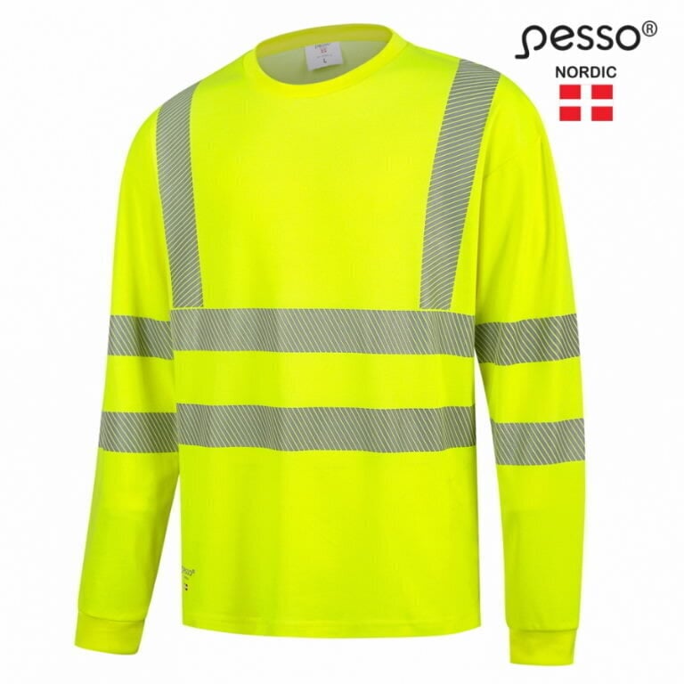 Pikkade varrukatega pluus Pesso HVM Cotton hind ja info | Tööriided | hansapost.ee