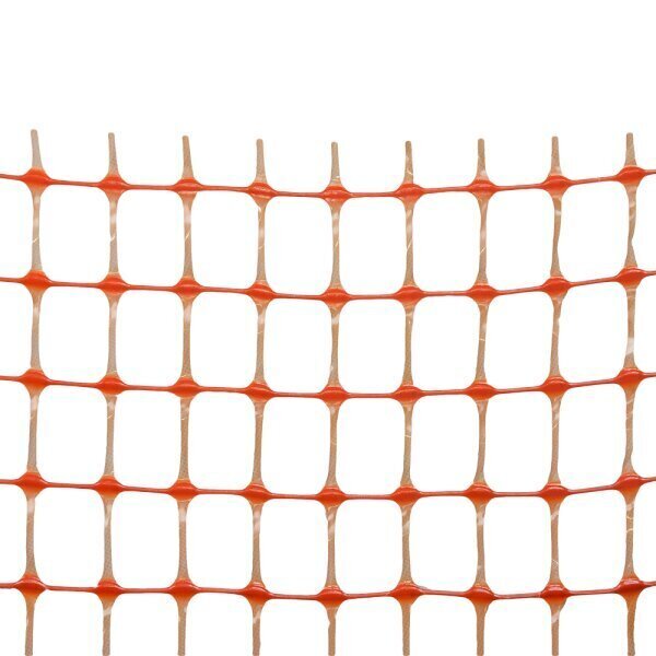 Turvavõrk BARRIER NET, 1x30 m, 90x26 mm, 100 g/m2, oranž hind ja info | Aiad, murupiirded, aiavõrgud | hansapost.ee