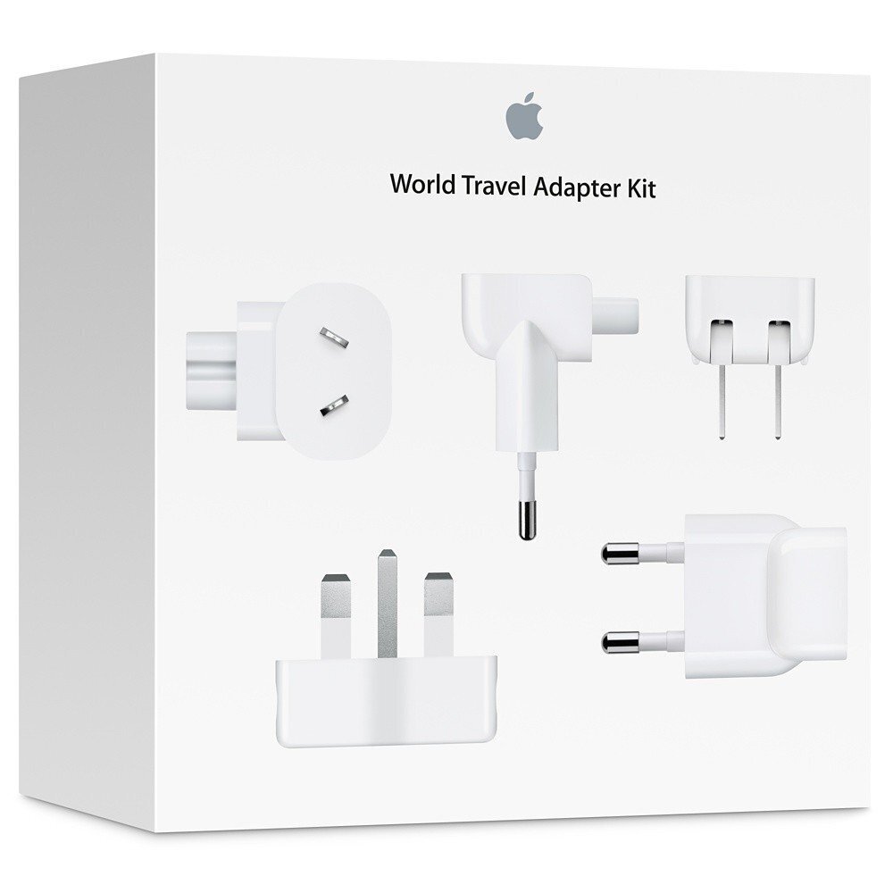 Apple World Travel Adapter Kit - MD837ZM/A цена и информация | Pistikupesad ja lülitid | hansapost.ee