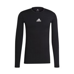 Термобелье мужское Adidas techfit compression M GU7339, чёрное цена и информация | Мужское термобелье | hansapost.ee