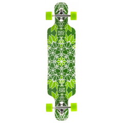 Скейтборд Longboard Mindless Sanke III, 99 см, зеленый цена и информация | Скейтборды | hansapost.ee