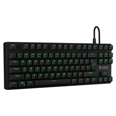 Savio Tempest RX Green цена и информация | Клавиатура с игровой мышью 3GO COMBODRILEW2 USB ES | hansapost.ee