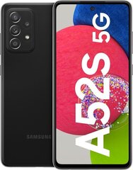 Samsung Galaxy A52s 5G Dual-Sim 6/128GB SM-A528BZKD Awesome Black цена и информация | Мобильные телефоны | hansapost.ee