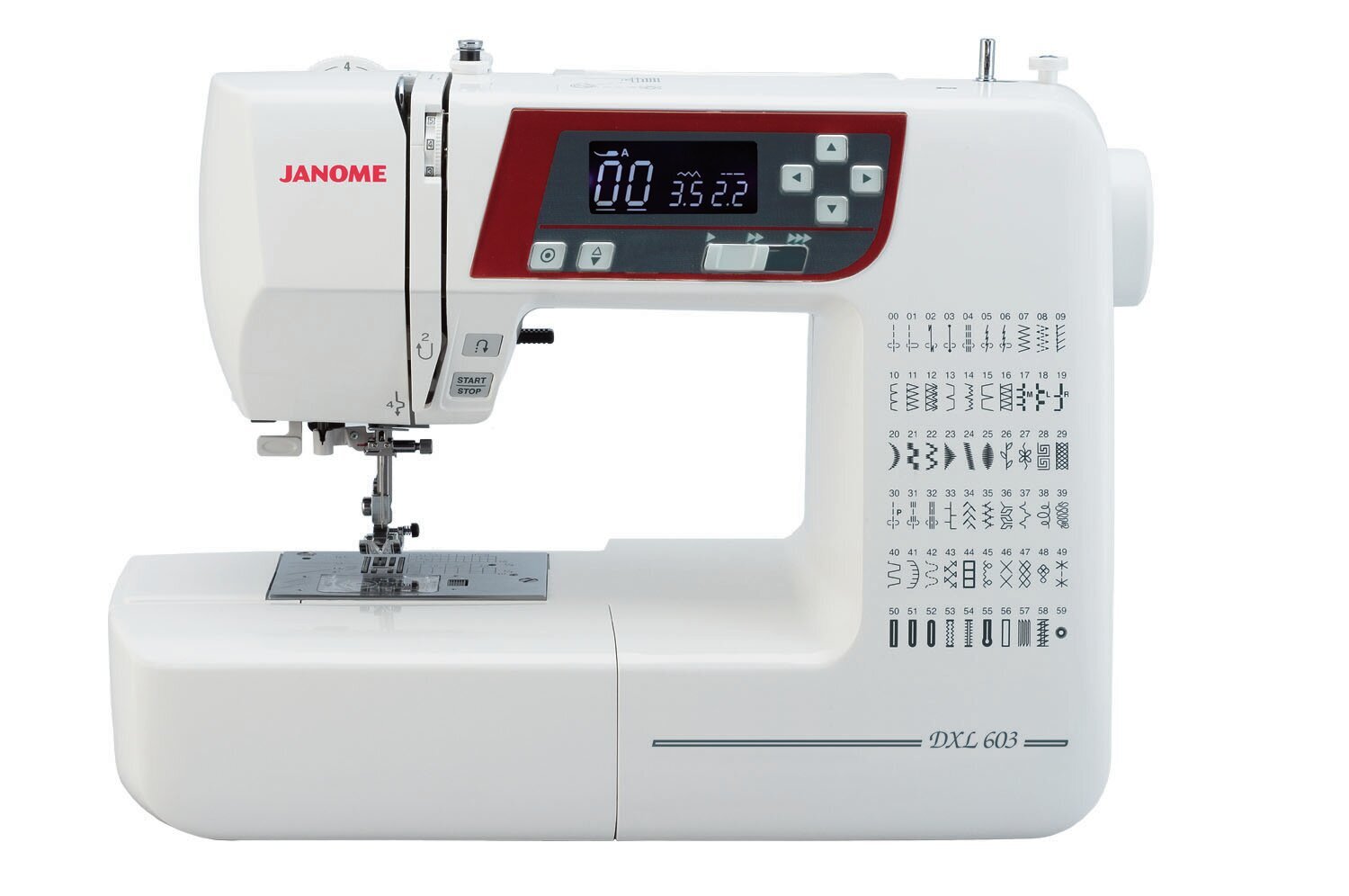 Janome DXL603 цена и информация | Tikkimis- ja õmblusmasinad | hansapost.ee