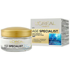 Дневной крем против морщин age specialist 35+ <br /> l'oreal paris цена и информация | Кремы для лица | hansapost.ee